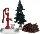 Water Pump, Tree & Firewood, SET OF 3