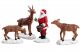 Santa Feeds Reindeer, SET OF 4