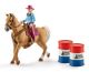 Barrel Racing met Cowgirl